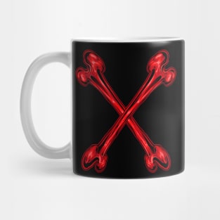 red cross bone Mug